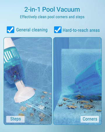 WYBOT Hyson 100 Handheld Pool Vacuum [Black & Grey]