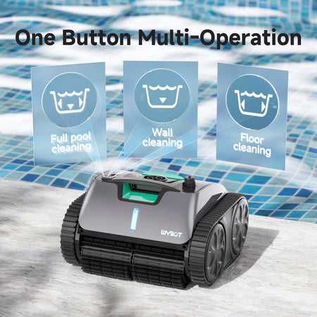 WYBOT C1 Pro Robotic Pool Cleaner Vacuum with APP